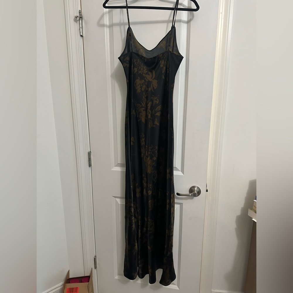 Reformation Parma Silk Satin Long Dress - Picture 7 of 7